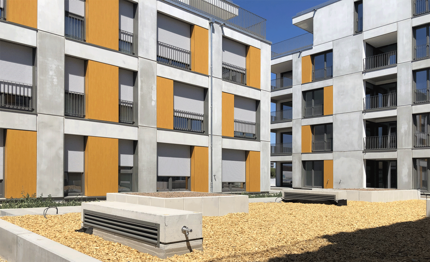 Neue Stadtmitte Rheinstetten Geschosswohnungsbau Baufeld 2.3