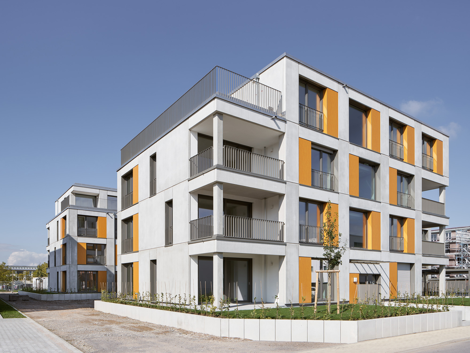 Neue Stadtmitte Rheinstetten Geschosswohnungsbau Baufeld 2.3