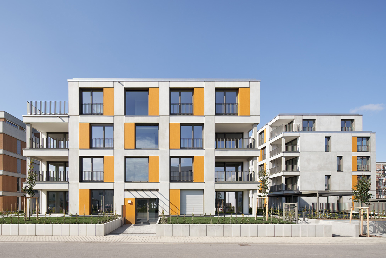 Neue Stadtmitte Rheinstetten Geschosswohnungsbau Baufeld 2.3