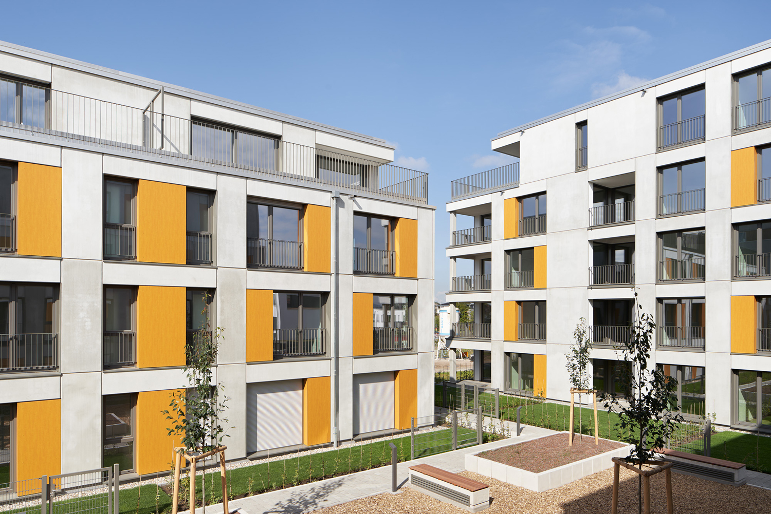 Neue Stadtmitte Rheinstetten Geschosswohnungsbau Baufeld 2.3