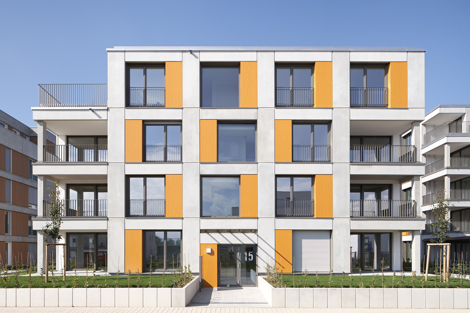 Neue Stadtmitte Rheinstetten Geschosswohnungsbau Baufeld 2.3