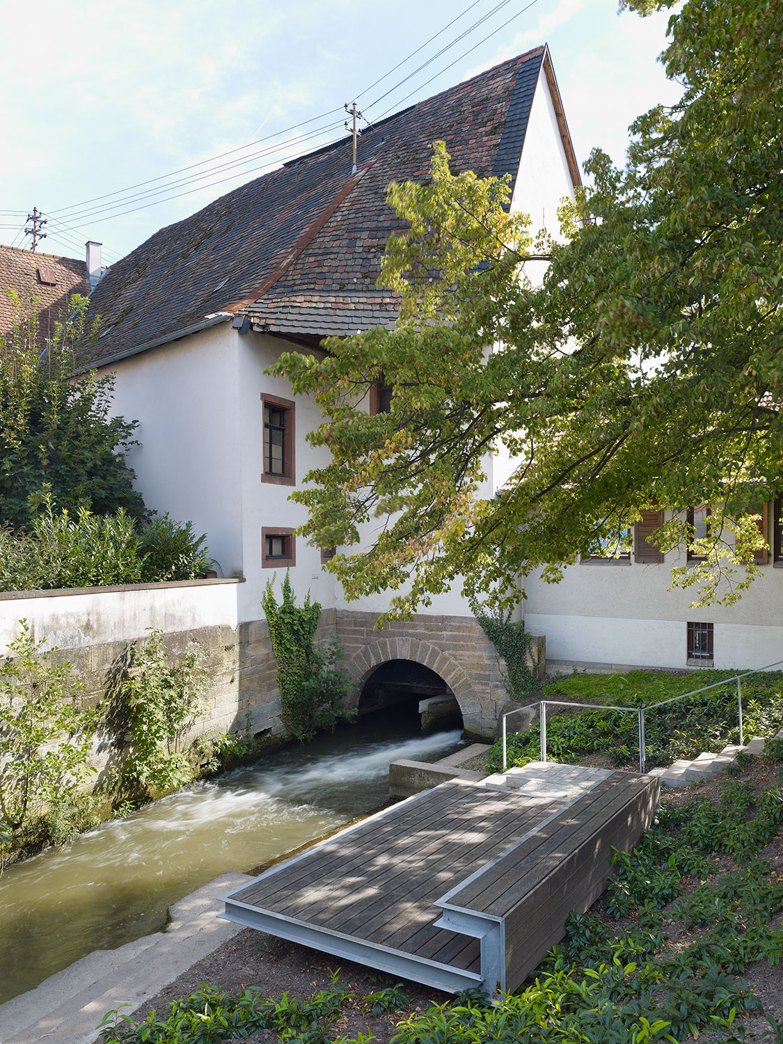 Bushaltestelle / Waschplatz, Leimersheim